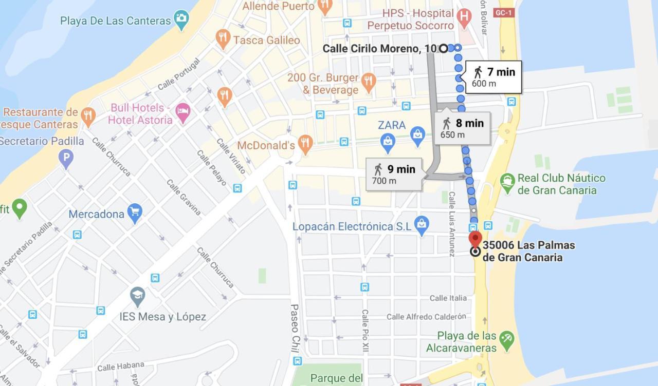 Citybeach - Parking & Wifi Las Palmas de Gran Canaria Eksteriør billede